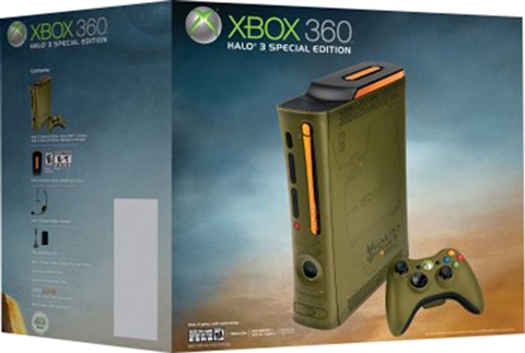 Xbox 360 with Halo outlet 3